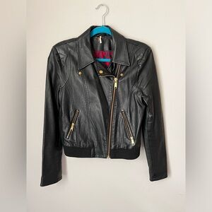 Free People moto jacket